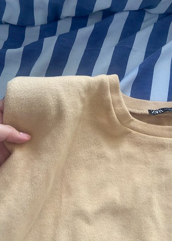 Zara kadın vatkalı kazak - Görsel 2