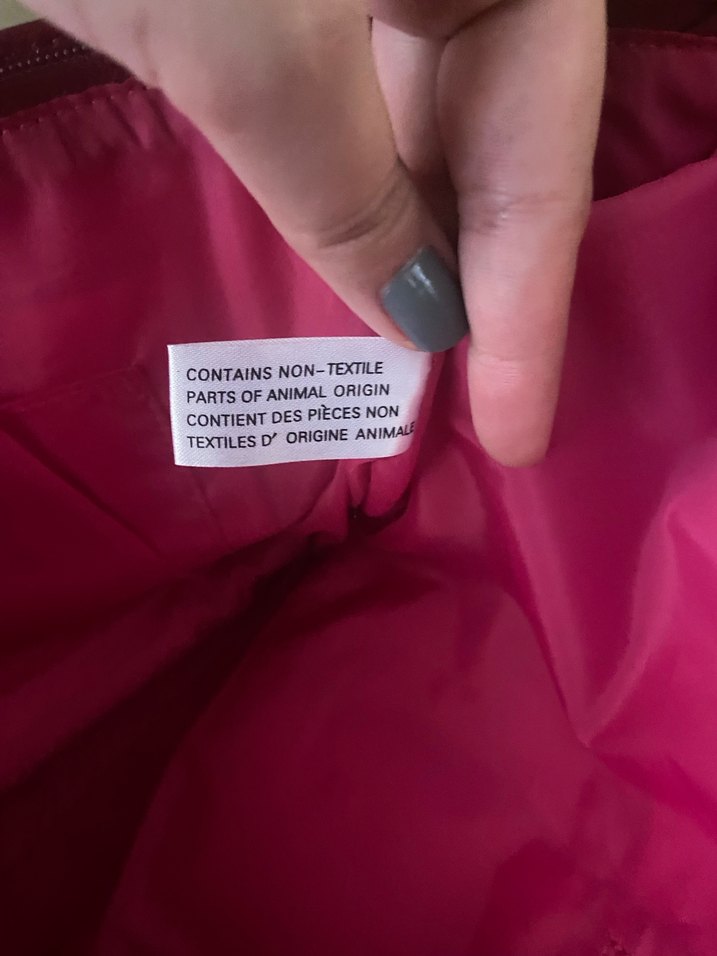 Kırmızı Deri Fermuarlı Kadın Çanta Victorias Secret - Görsel 5