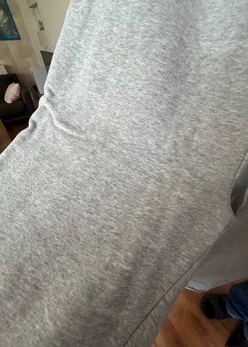 Gri Rahat Kesim Genç Eşofman Altı - Görsel 2