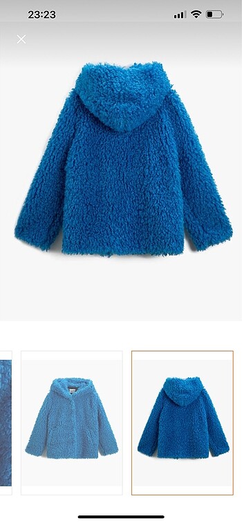 Koton peluş mont - Görsel 6