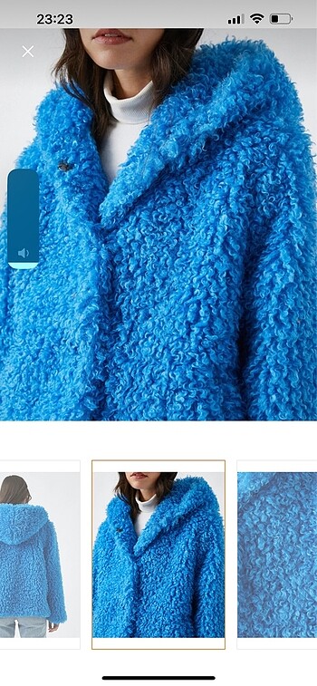 Koton peluş mont - Görsel 3