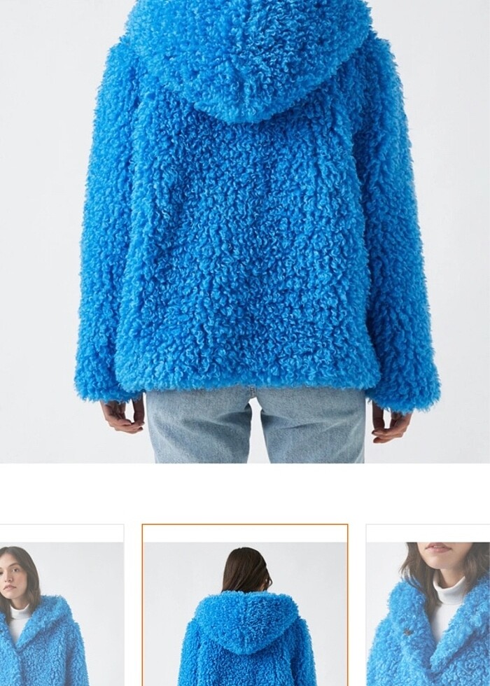 Koton peluş mont - Görsel 2