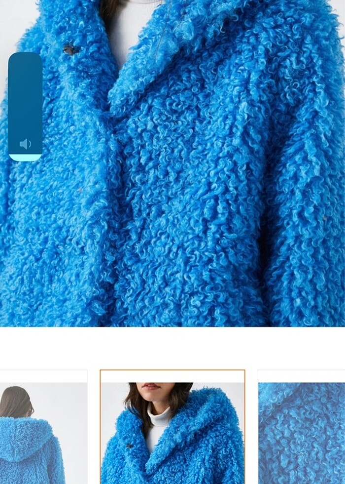 Koton peluş mont - Görsel 3