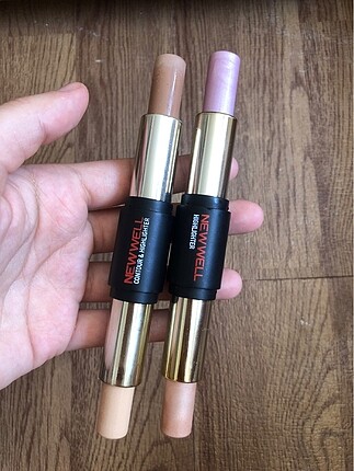 Krem kontür ve highlighter
