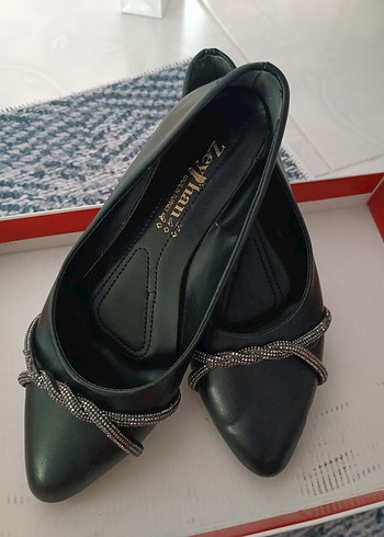 Zara Klasik Siyah babet