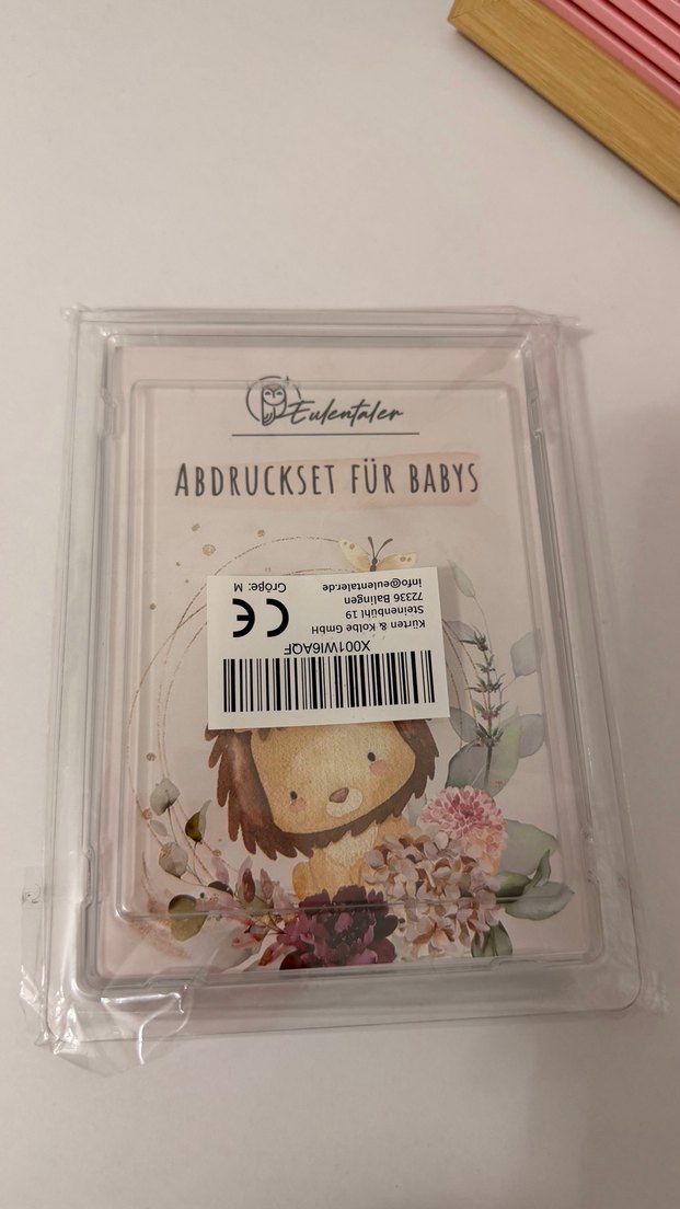 Bebekler İçin Altın Renkli Baskı Seti - Görsel 2