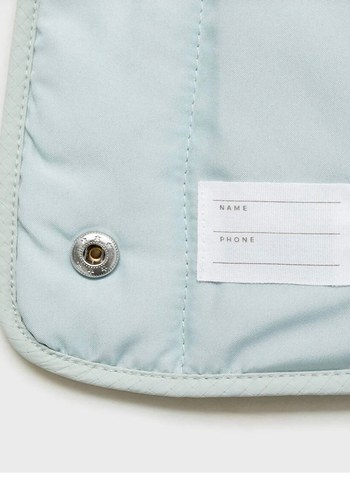 Düğmeli Gri Kız Çocuk Ceketi - Görsel 4