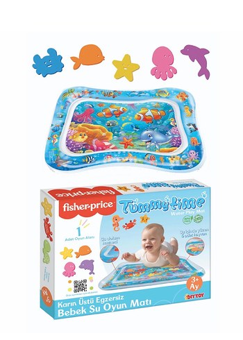 Fisher-Price Bebek Su Oyun Matı Mavi - Görsel 2