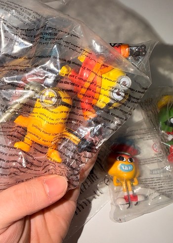 Renkli Mini Aksiyon Figür Seti - Görsel 4