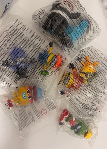 Renkli Mini Aksiyon Figür Seti - Görsel 2