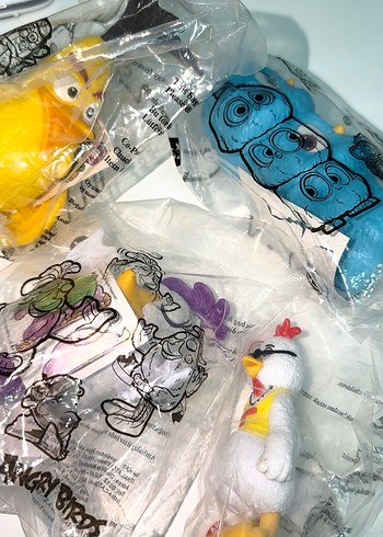 Renkli Angry Birds Figür Seti - Görsel 3