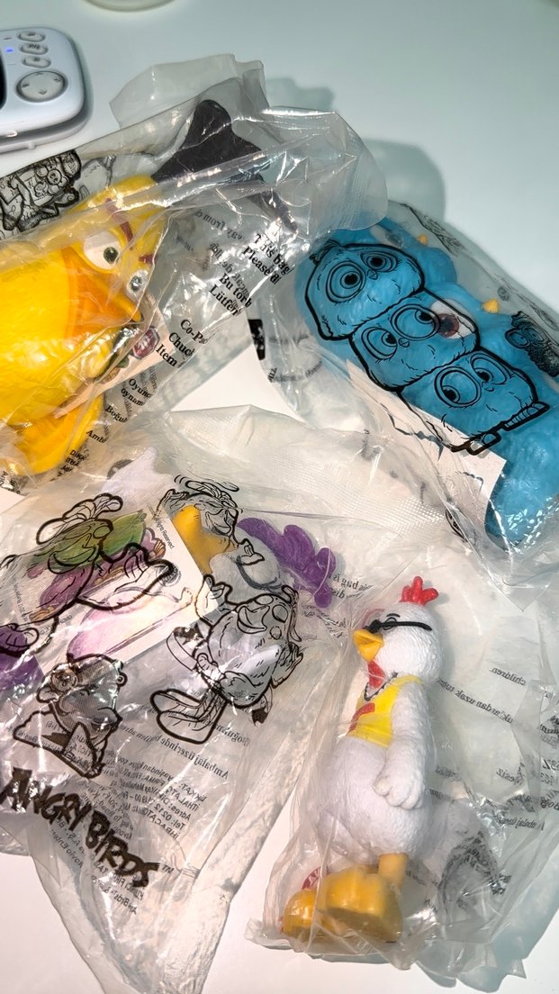 Renkli Angry Birds Figür Seti - Görsel 2