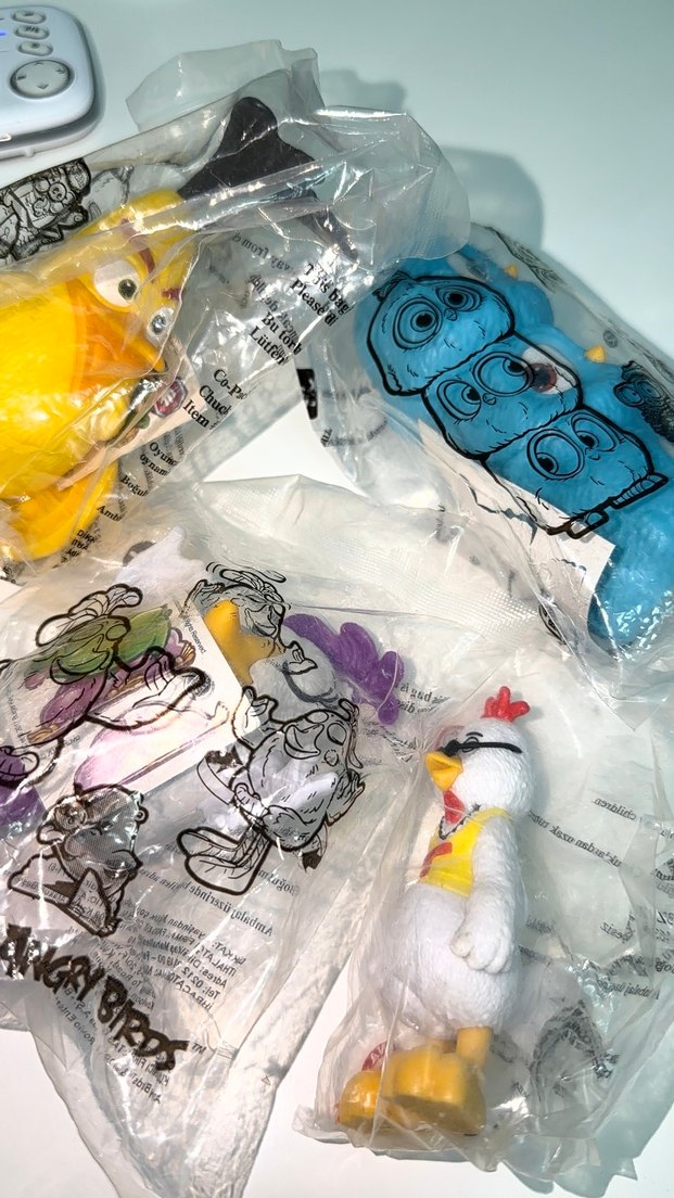 Renkli Angry Birds Figür Seti - Görsel 3