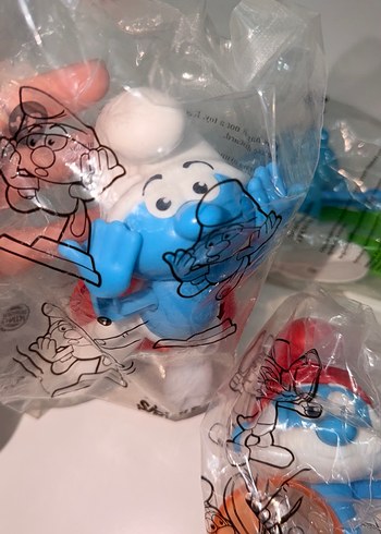 Renkli Mavi Aksiyon Figürleri - Görsel 2