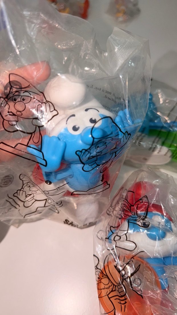 Renkli Mavi Aksiyon Figürleri - Görsel 2