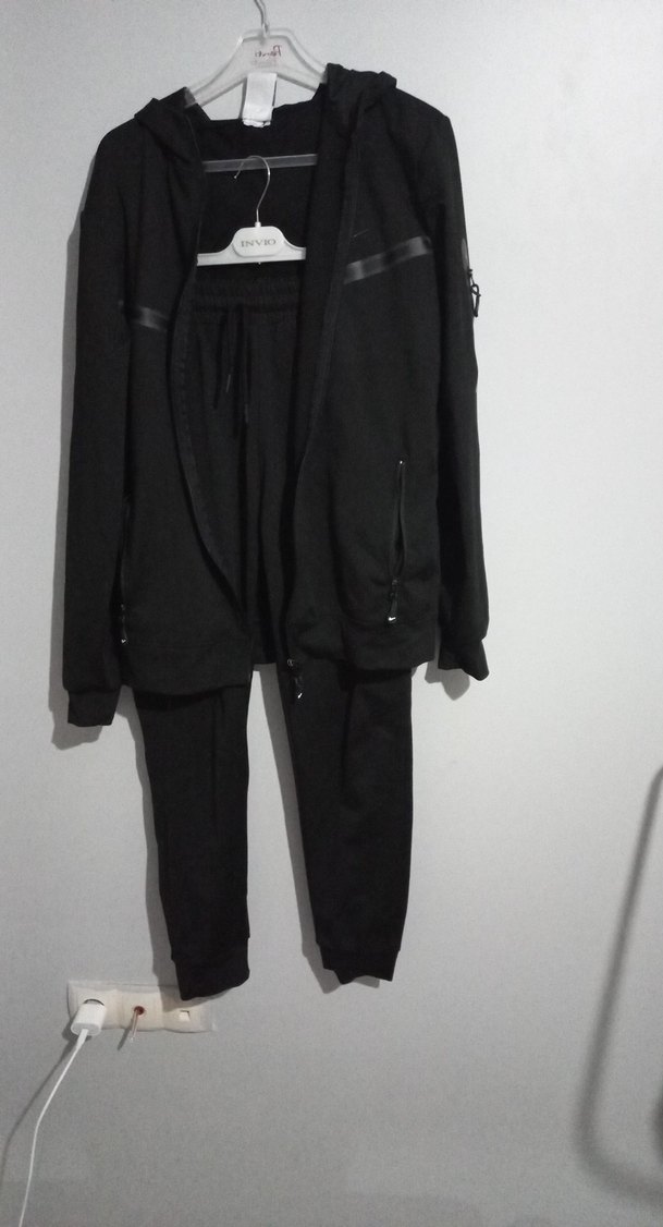 Erkek Siyah nike Eşofman Takımı - Görsel 2