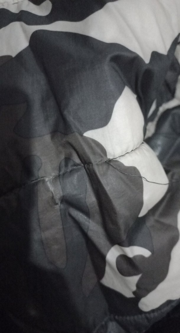 erkek Kamuflaj Desenli Kışlık Mont - Görsel 4