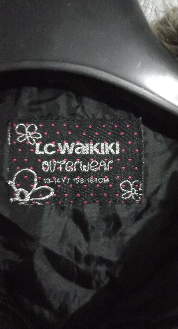 Siyah Kürklü cocuk Yelek - Görsel 3