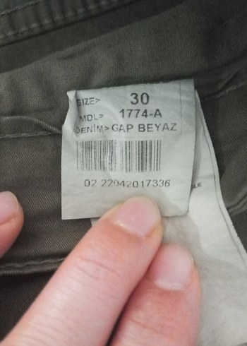 30 Beden yeşil Renk Erkek Haki Kısa Regular Fit Şort