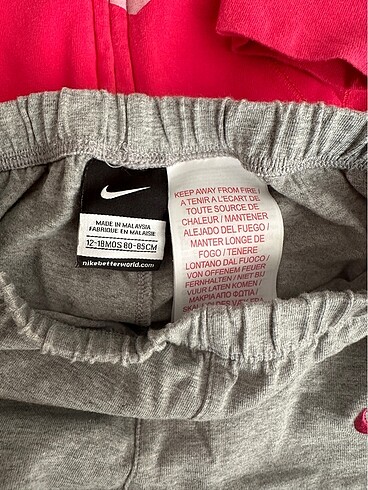 12-18 Ay Beden Nike Çocuk Eşofman Takımı