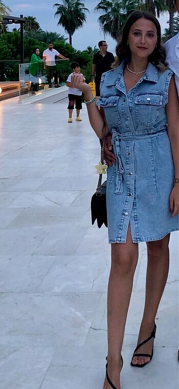 Diğer Kot elbise