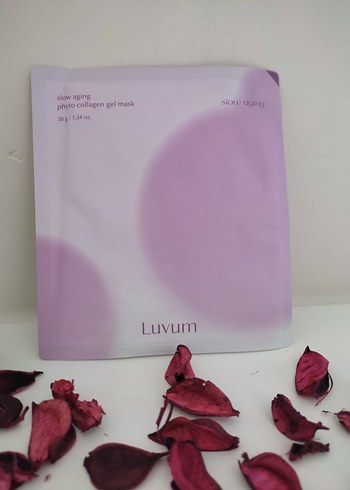 Luvum Yavaş Yaşlanma Kolajen Şeffaflaşan Jel Maske
