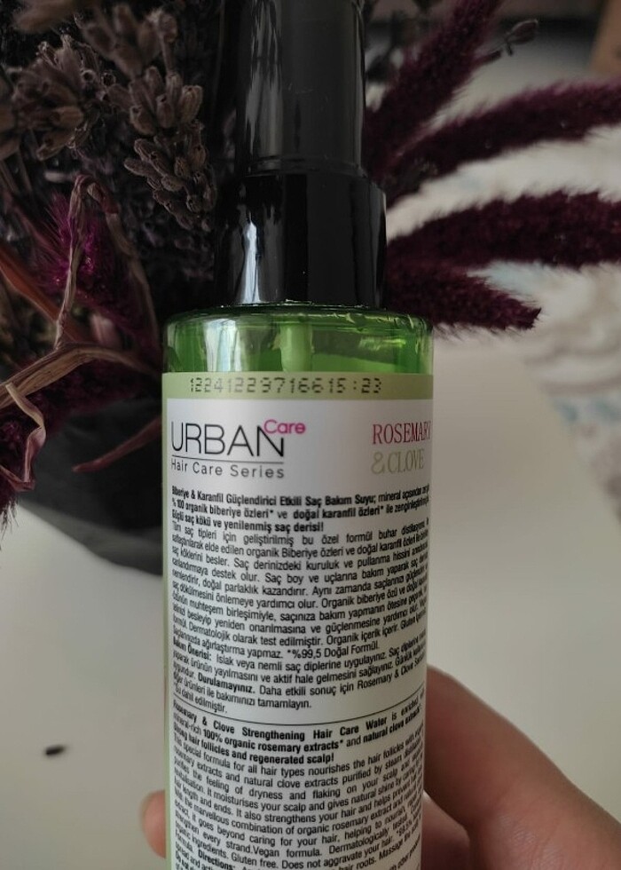 Yeni Urban Care Biberiye Suyu - Görsel 3