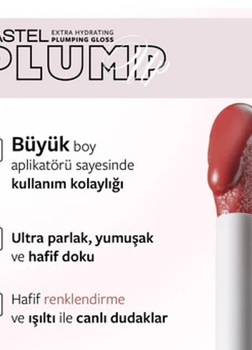 Beden Yeni Pastel Plump Up Gloss