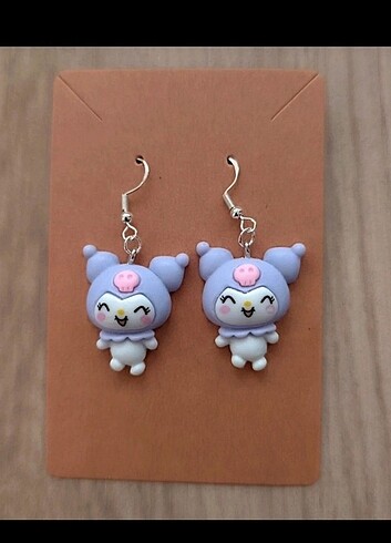 Yeni Kuromi Sanrio Küpe