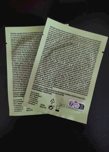 Diger Salatalık Özlü Göz Altı Maskesi - Görsel 3