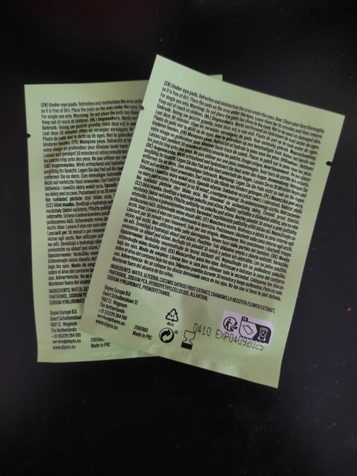 Diger Salatalık Özlü Göz Altı Maskesi - Görsel 3