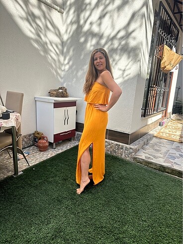 Diğer Straplez günlük elbise