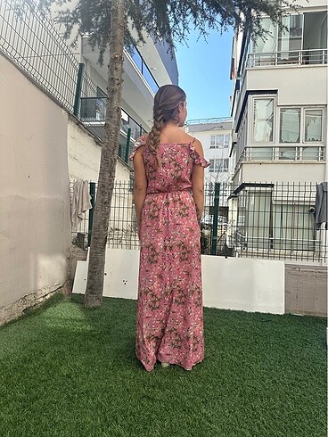 Diğer Günlük pembe elbise