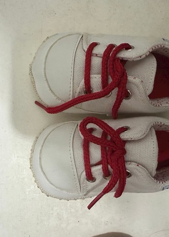 Kız Bebek Pembe İlk Adım Ayakkabısı Velcro - Görsel 4