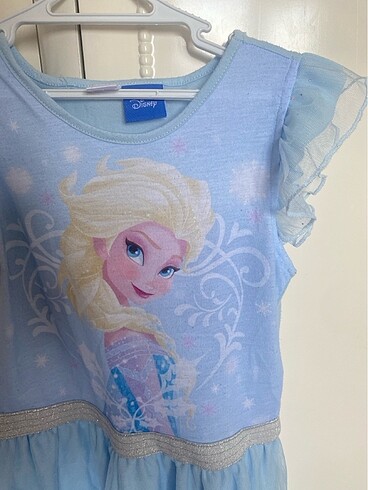 6 Yaş Beden Elsa elbise