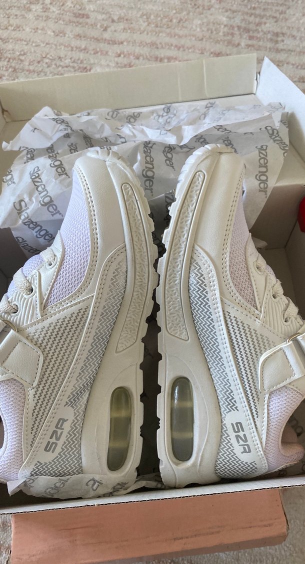 Beyaz çocuk Spor Ayakkabı - Cırt Cırtlı - Görsel 3