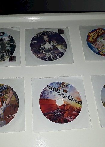 Altı Adet Çeşitli Oyun CD'si - Görsel 2