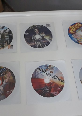 Altı Adet Çeşitli Oyun CD'si - Görsel 3
