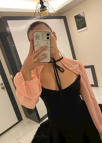 Siyah Straplez Gotik Midi Elbise - Görsel 5