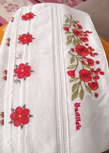 iğne oyalı özdilek havlu