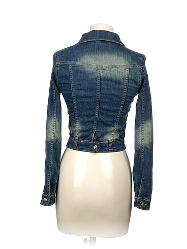 m Beden PreLoved Kot Ceket %70 İndirimli.