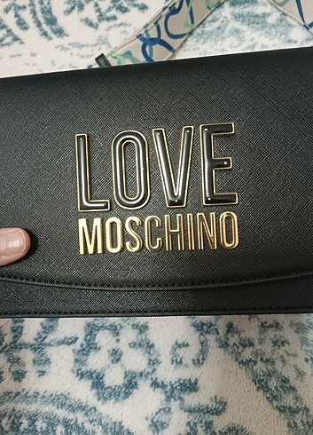  Beden siyah Renk Love Moschino çanta