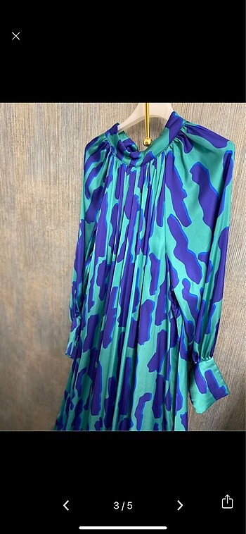 Zara Saten elbise