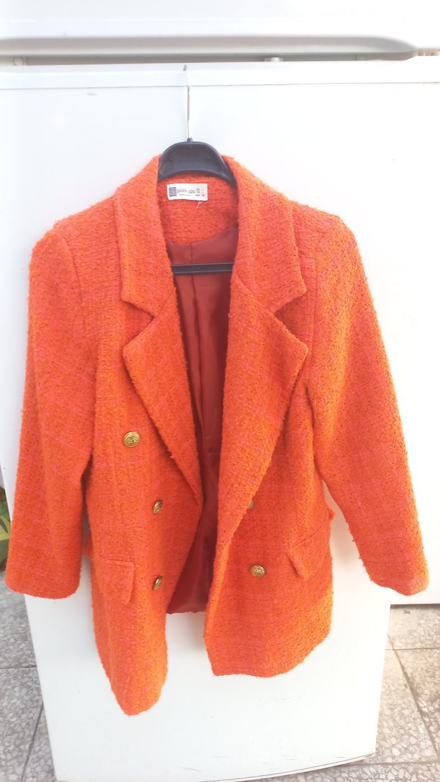 Kadın Yün Blazer Ceket - Görsel 3