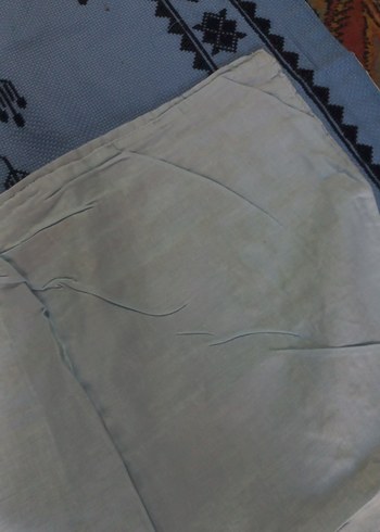 Mavi Desenli Geleneksel El Yapımı seccade - Görsel 6