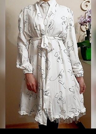 Kuşaklı Kimono