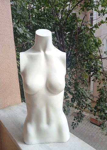 Ahşap kadın vitrin mankeni 36-38 beden