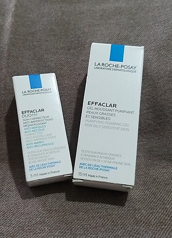  Beden Renk la roche posay effaclar jel ve krem