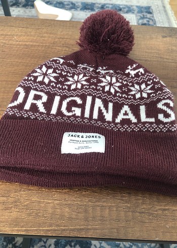 Jack Wolfskin Bordo Örgü Kadın Bere - JACK&JONES