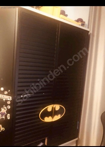 Siyah Batman Temalı Çocuk Dolabı İSTANBUL için satılık